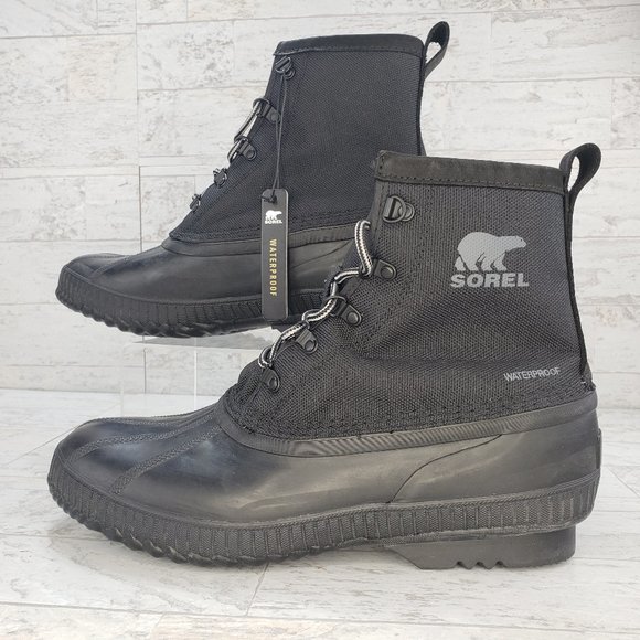 Sorel Other - Sorel Cheyanne II Waterproof Duck Boot Nylon Black